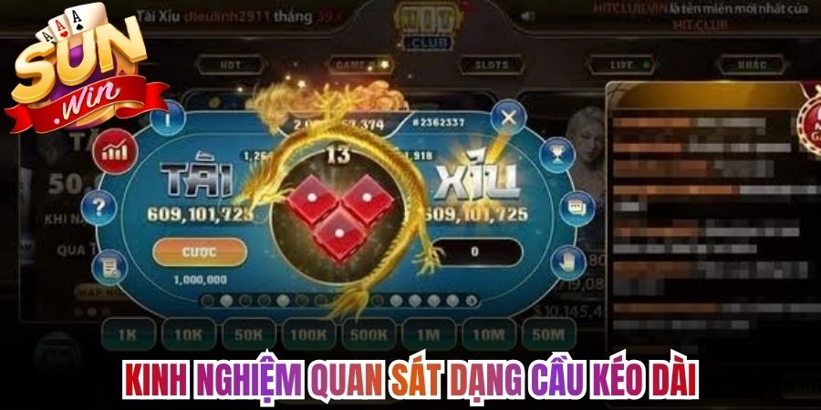 Kinh nghiệm quan sát dạng cầu kéo dài 