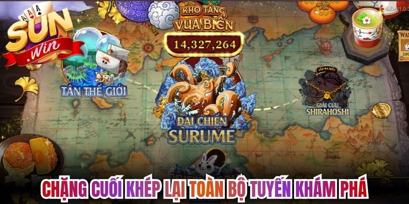 Đại Hải Trình Sunwin - Vượt Biển Khám Phá Vùng Đất Bí Ẩn 1 Chặng cuối khép lại toàn bộ tuyến khám phá