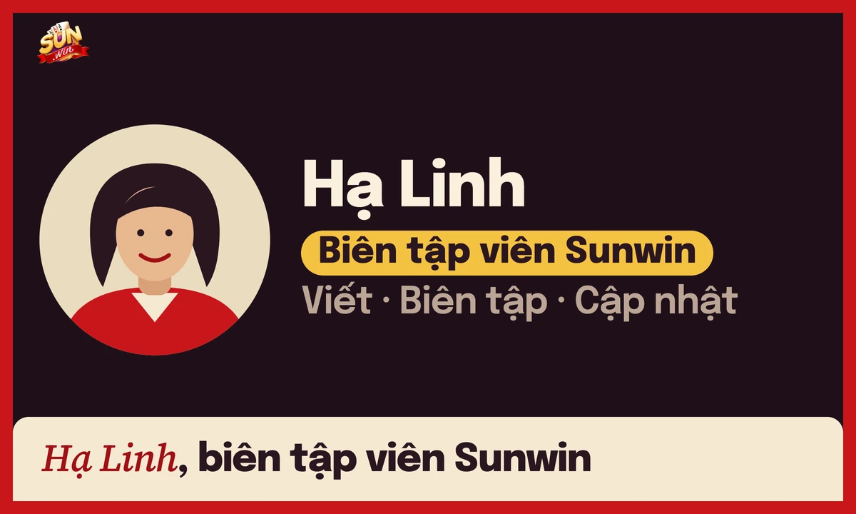 Ảnh đại diện minh hoạ của Hạ Linh, biên tập viên Sunwin phụ trách viết, biên tập và cập nhật bài hướng dẫn