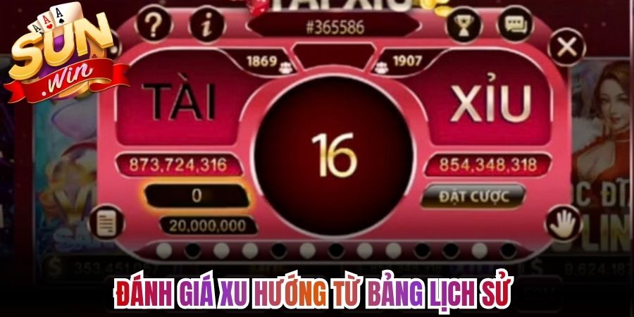 Tài Xỉu Sunwin Là Gì? Tìm Hiểu Chi Tiết Luật Từ A Đến Z 2 Đánh giá xu hướng từ bảng lịch sử