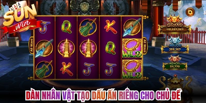Dàn nhân vật tạo dấu ấn riêng cho chủ đề