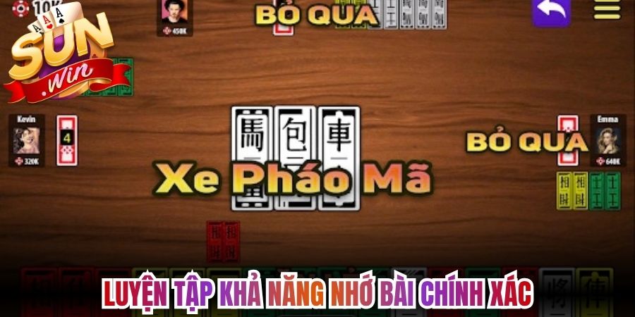 Luyện tập khả năng nhớ bài chính xác 